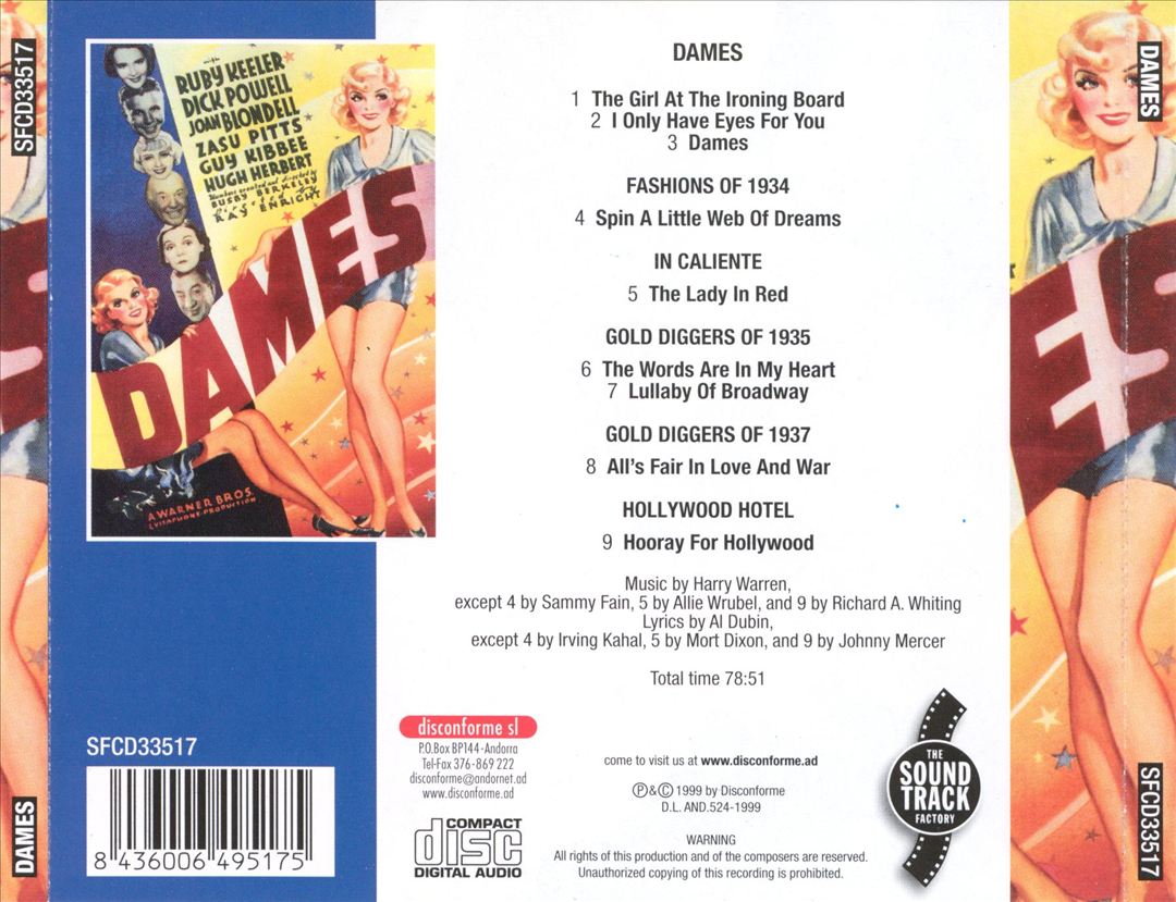 Dames cover art