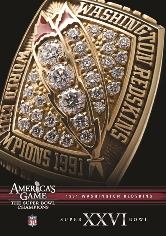 NFL: America's Game - 1991 Washington Redskins - Super Bowl XXVI cover art