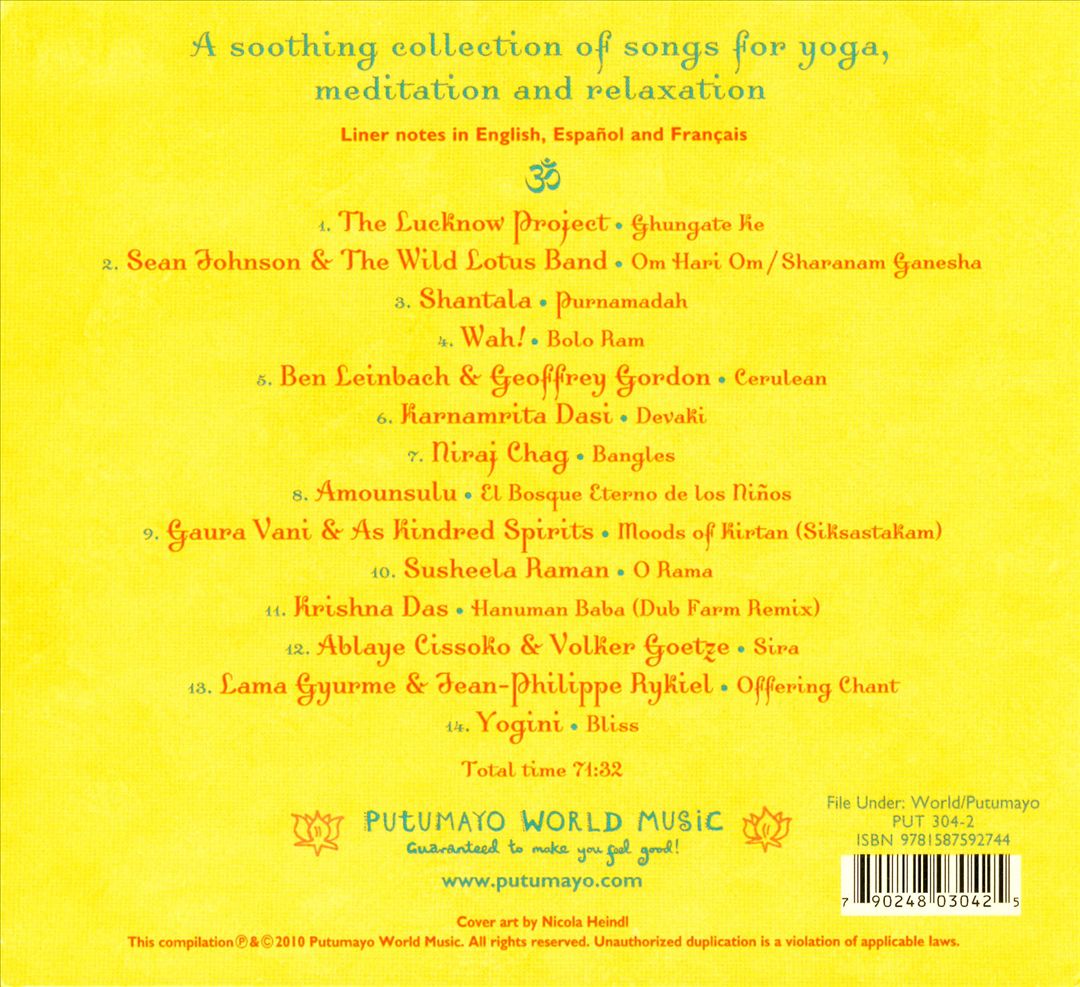 Putumayo Presents: Yoga cover art