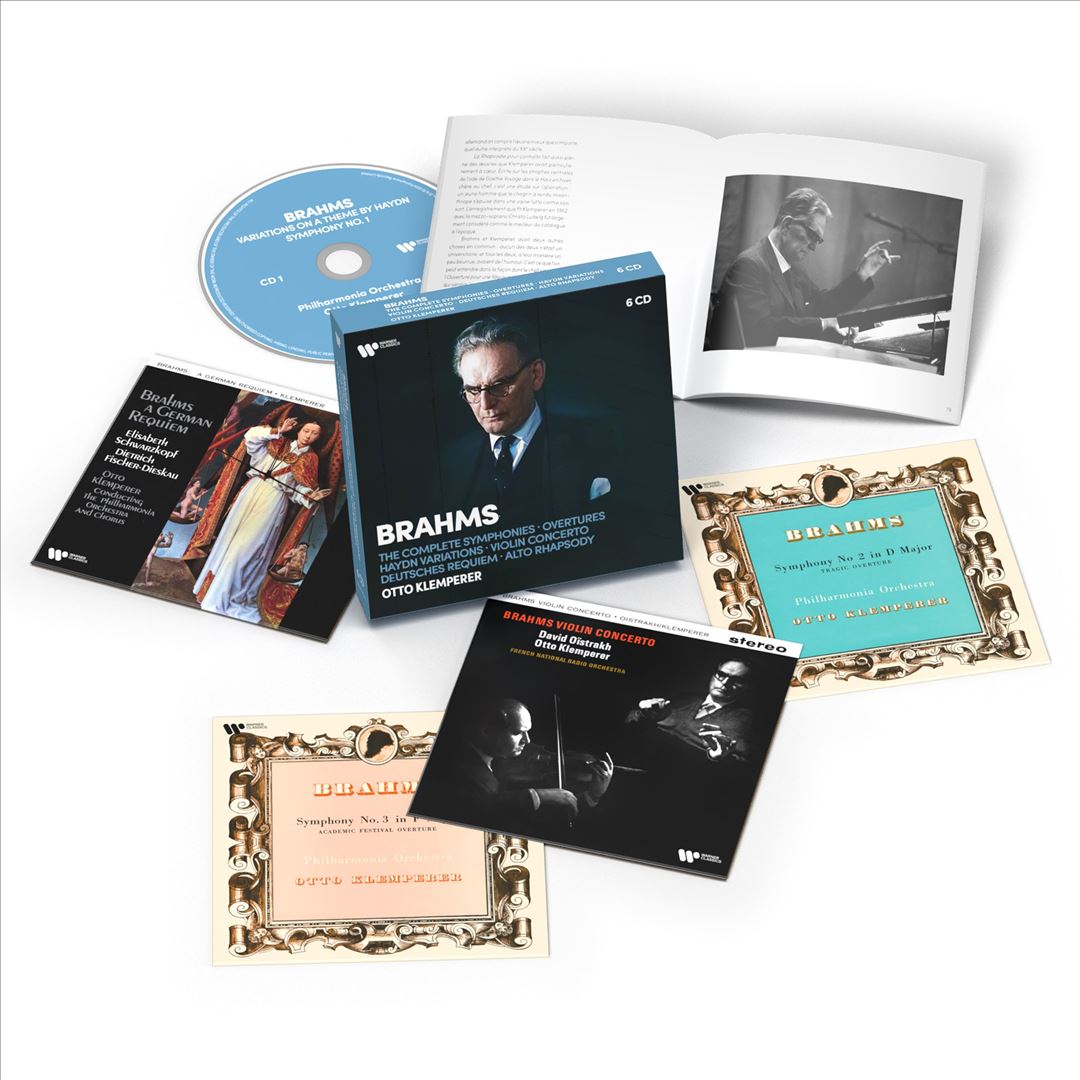Brahms: The Complete Symphonies; Overtures; Haydn Variations; Violin Concerto; Deutsches Requiem; Alto Rhapsody cover art