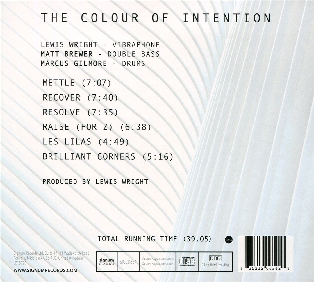 Colour of Intention cover art