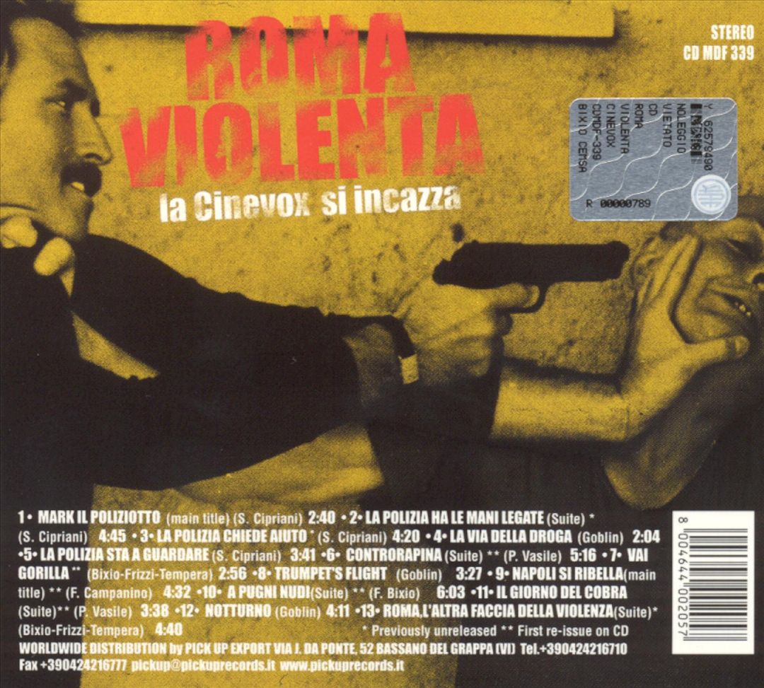Roma Violenta Rare cover art