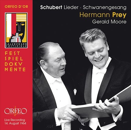 Schubert: Lieder; Schwanengesang cover art