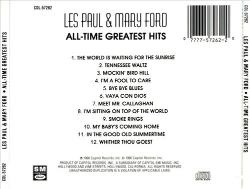All-Time Greatest Hits cover art