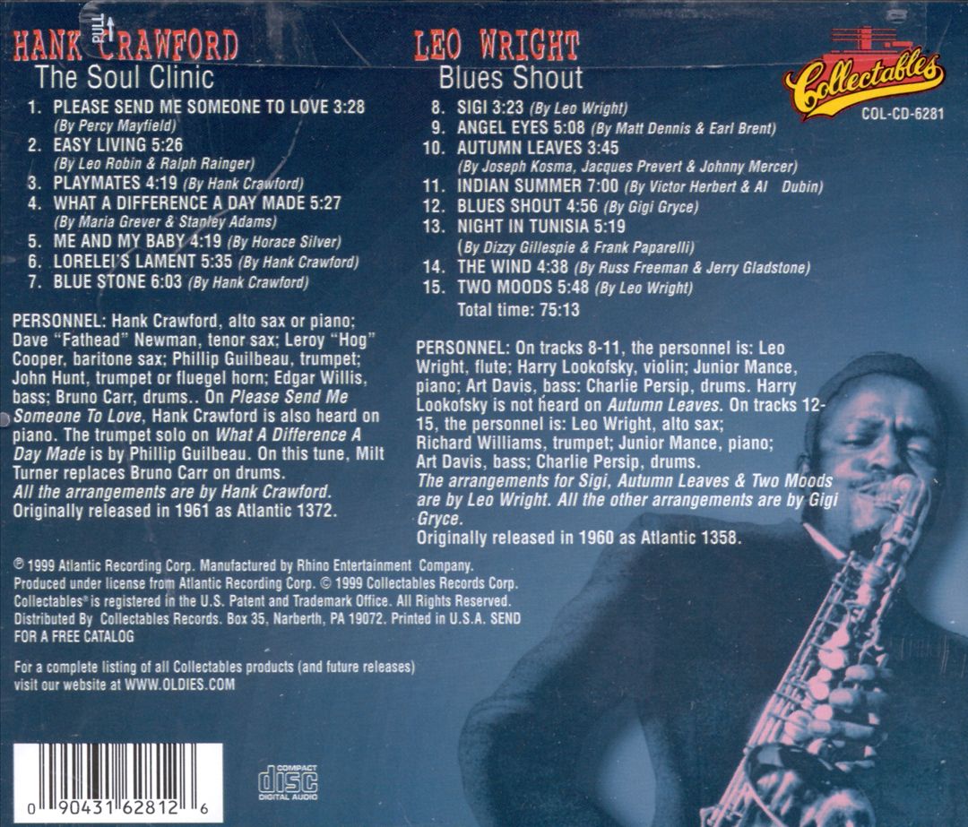 Soul Clinic/Blues Shout cover art