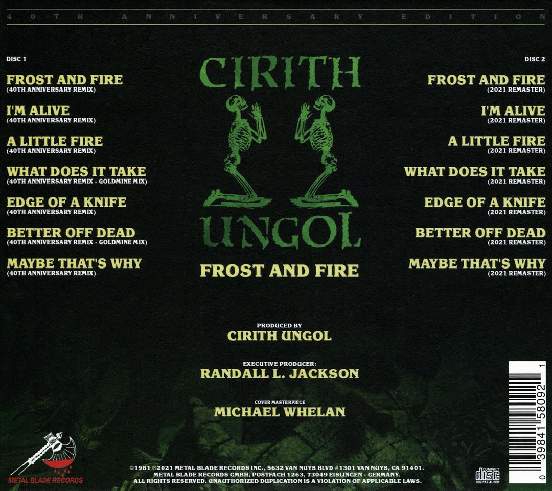 Frost & Fire cover art