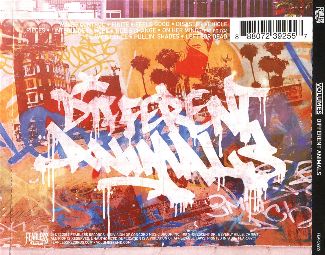 Different Animals cover art