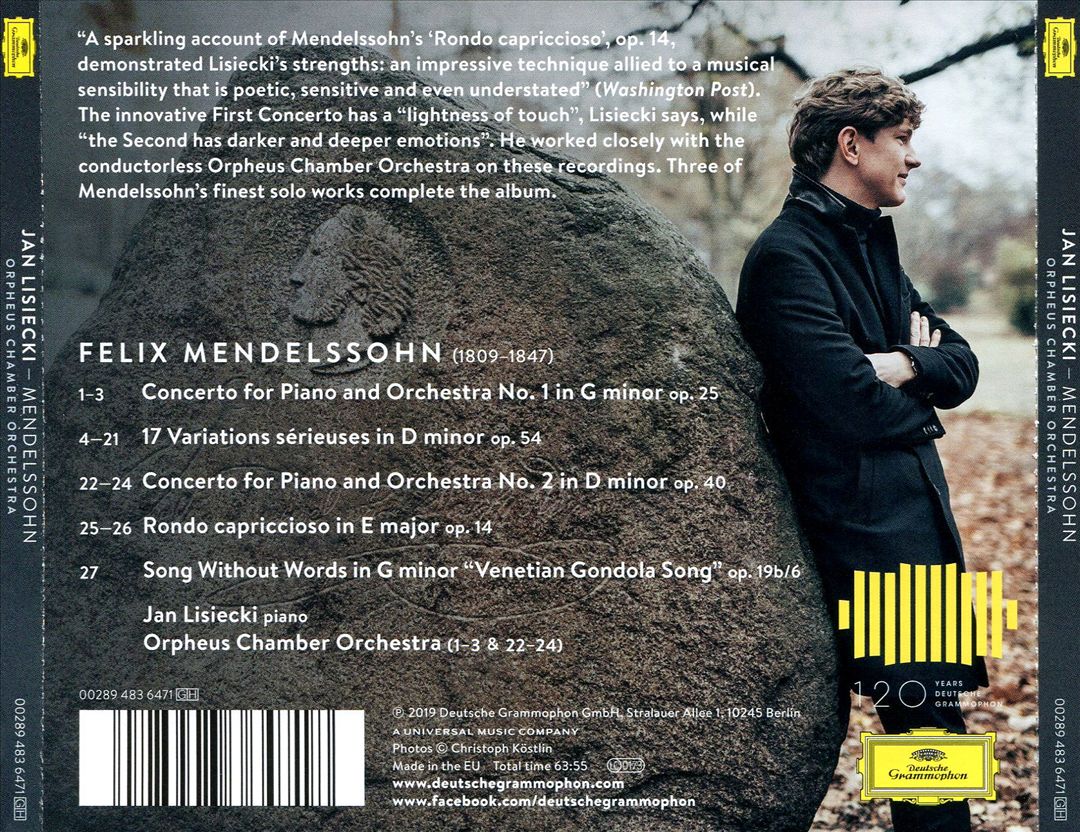 Mendelssohn cover art