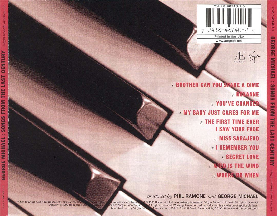 Songs from the Last Century cover art