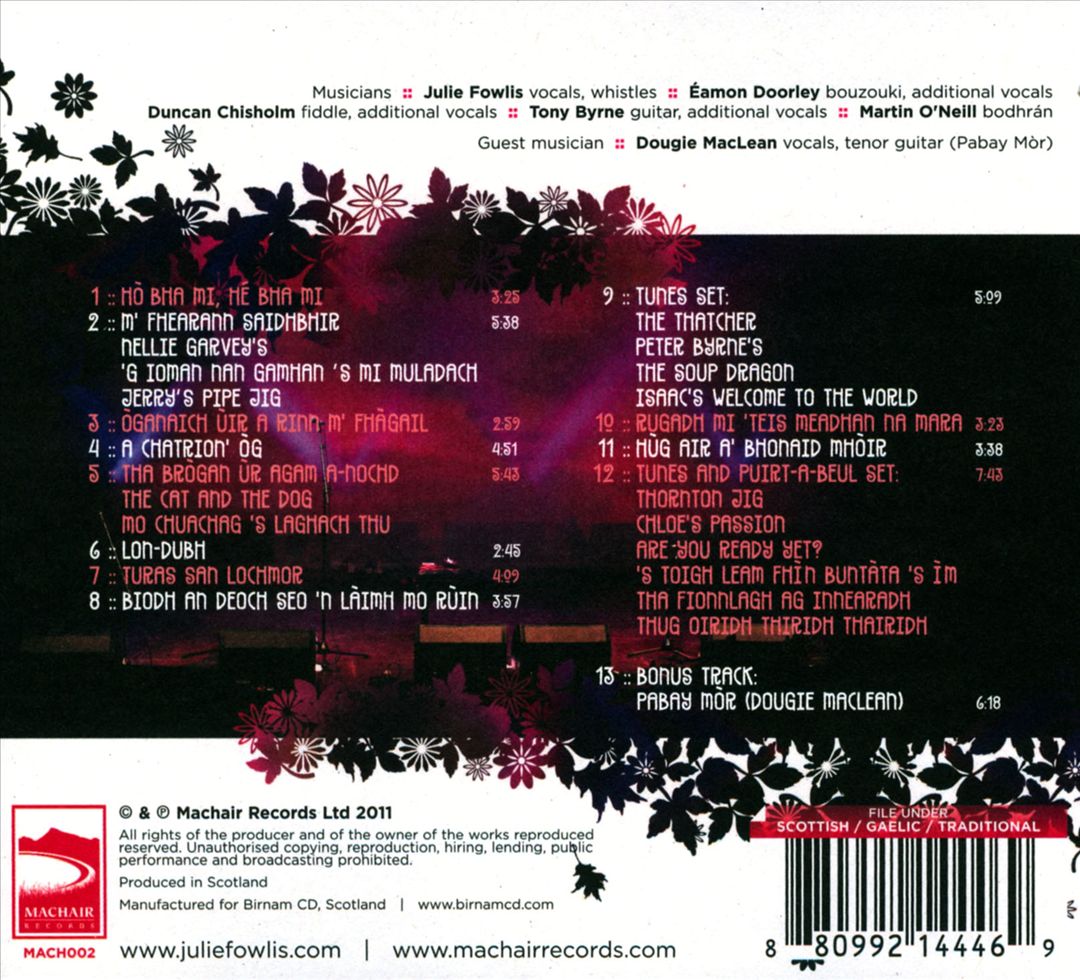 Live At Perthshire Amber cover art