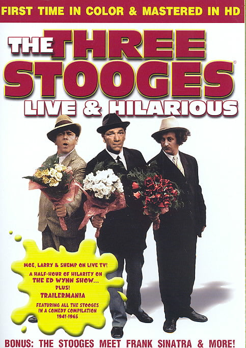 Three Stooges - Live & Hilarious cover art