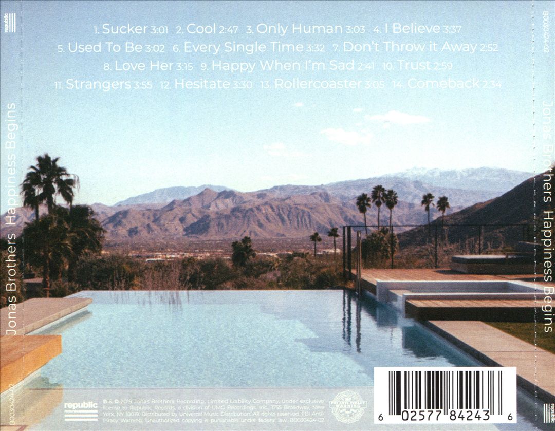 Happiness Begins cover art