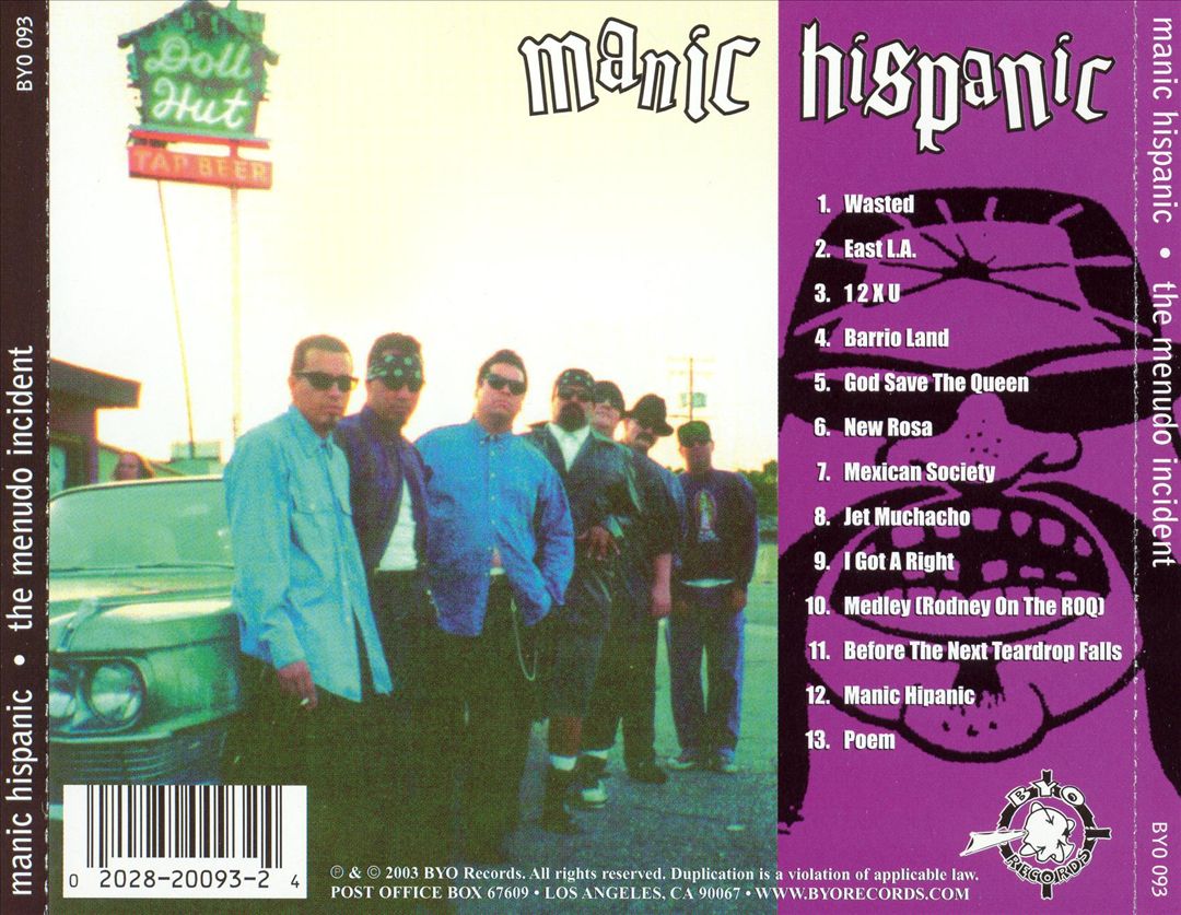 Menudo Incident cover art