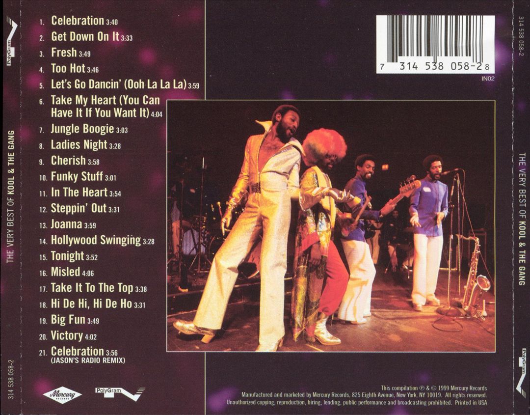 Very Best of Kool & the Gang cover art
