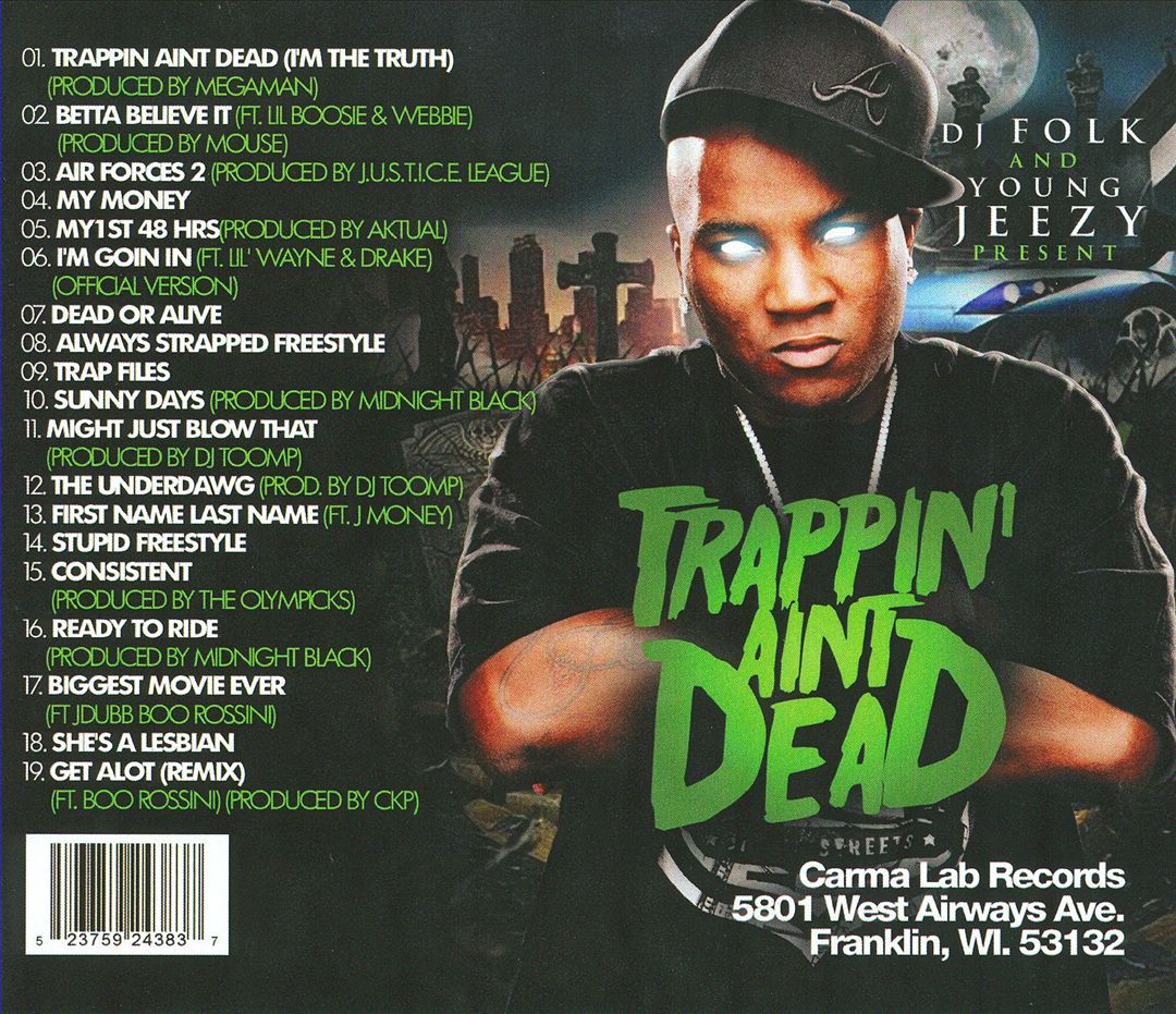 Trappin' Ain't Dead cover art