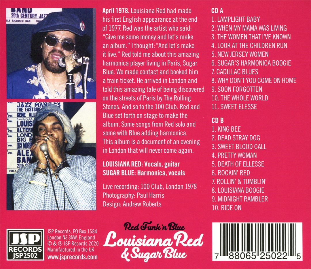 Red Funk n Blue: The Complete 1978 Recordings cover art