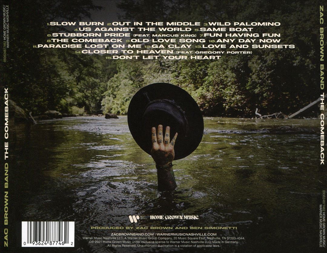 Comeback cover art