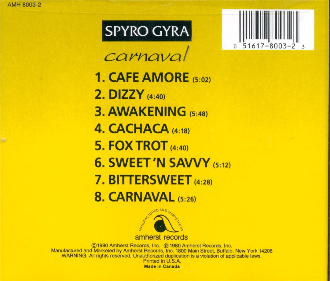 Carnaval cover art