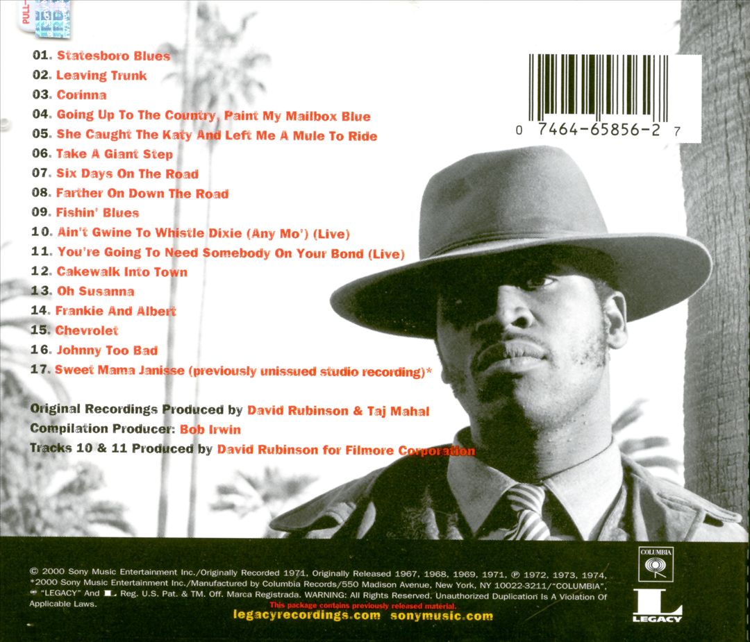 Best of Taj Mahal cover art