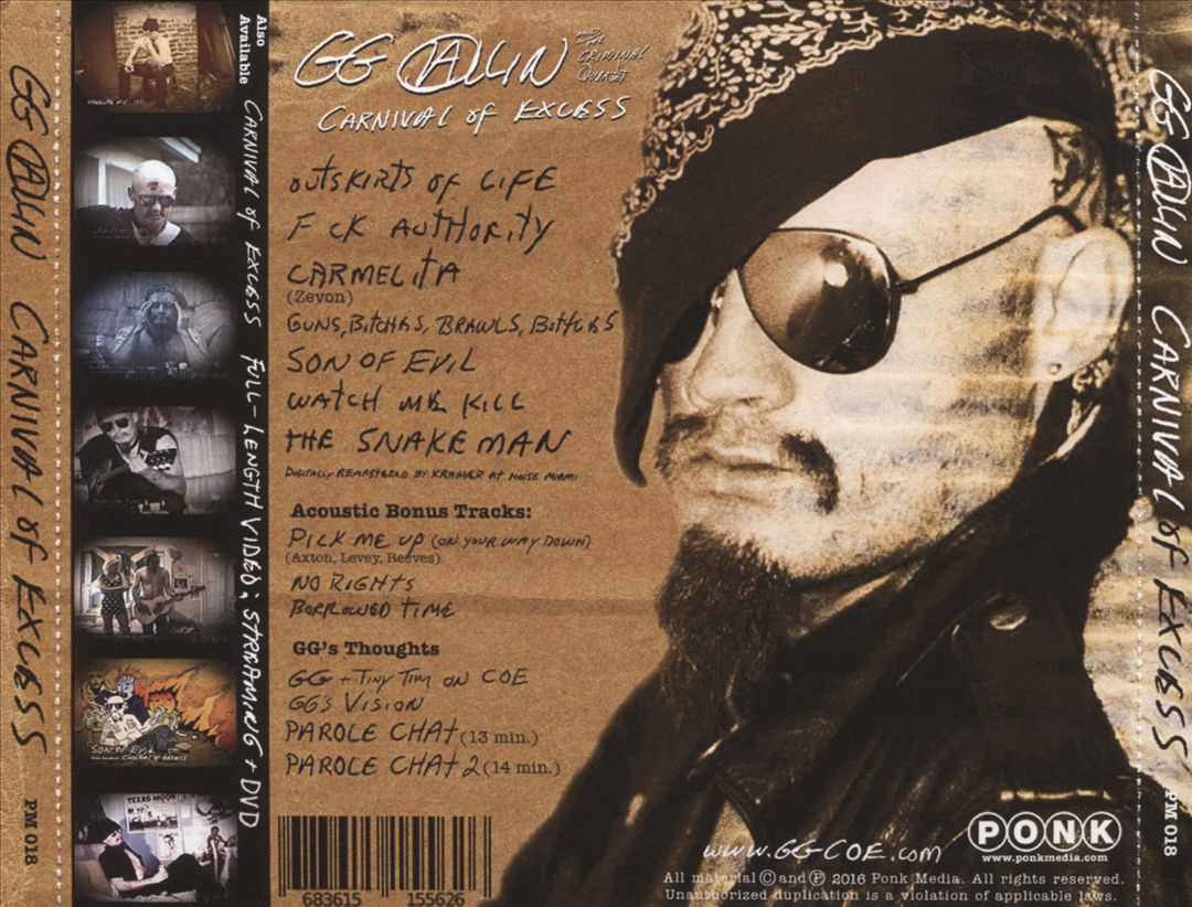 Carnival of Excess cover art