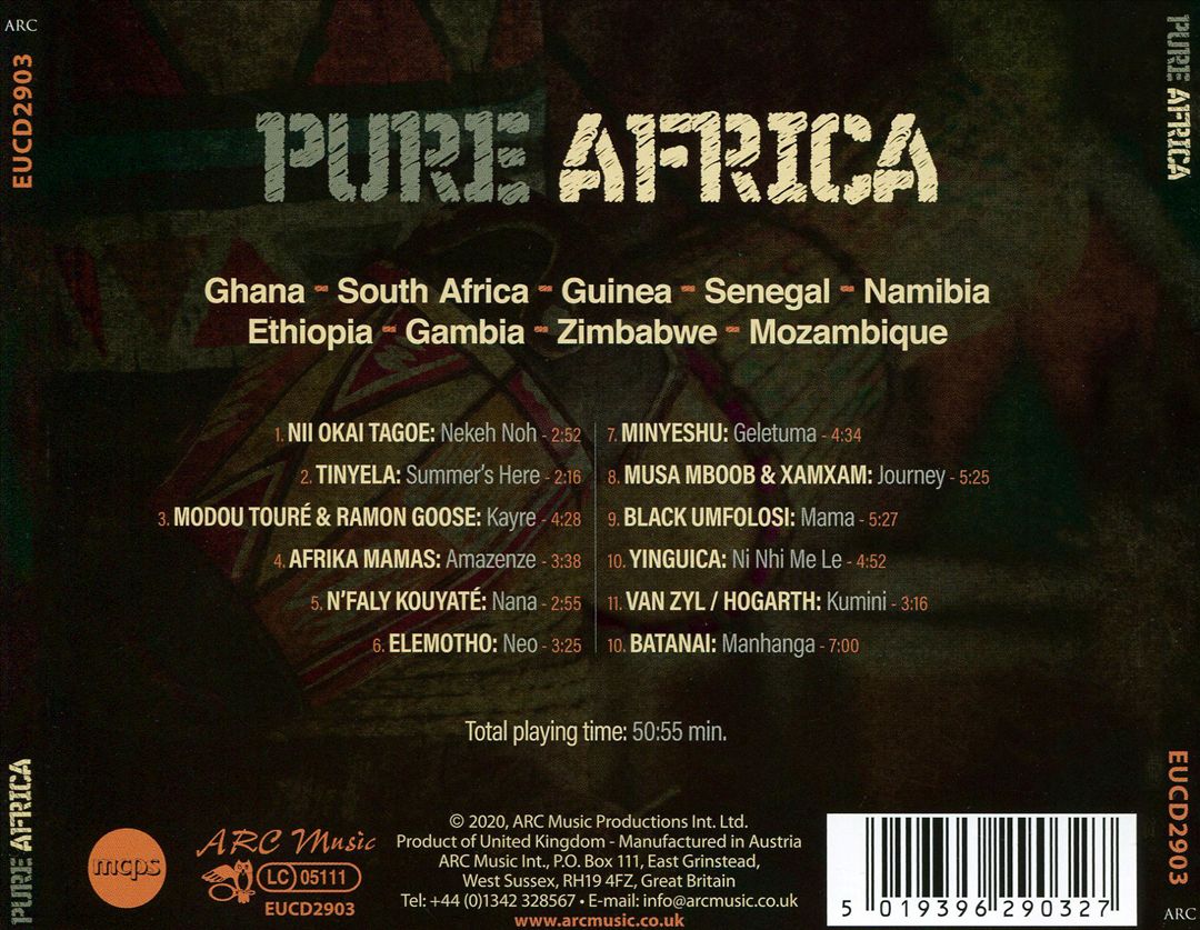 Pure Africa cover art