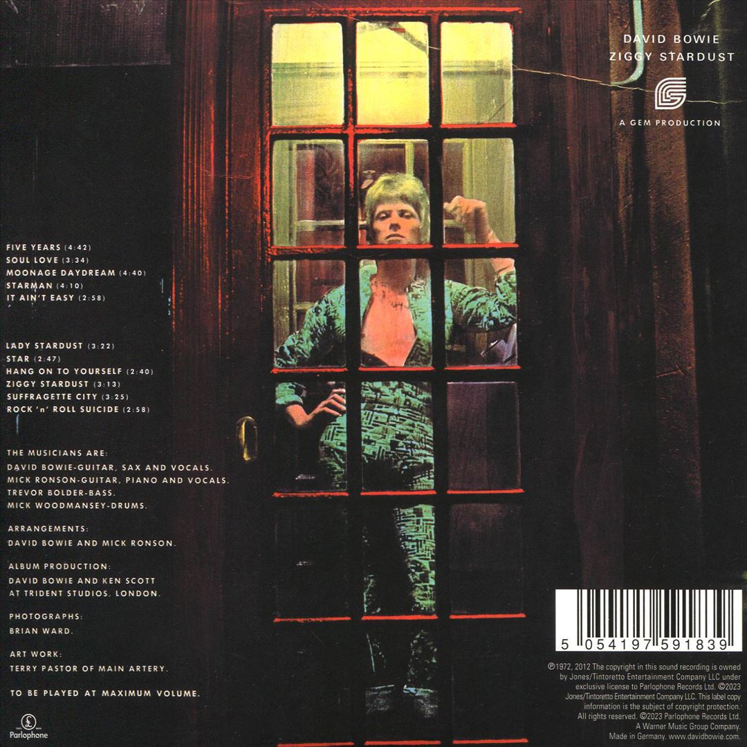 Rise and Fall of Ziggy Stardust and the Spiders from Mars cover art