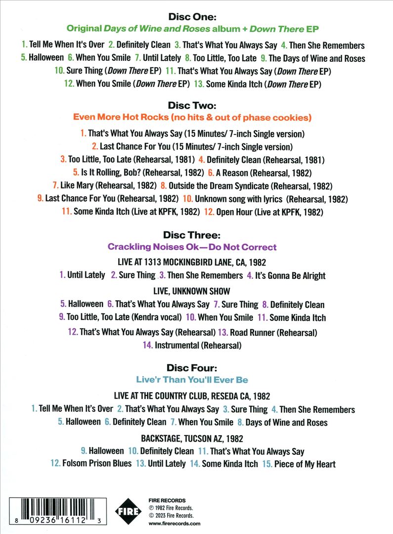 History Kinda Pales When It and You Are Aligned: The Days of Wine and Roses cover art