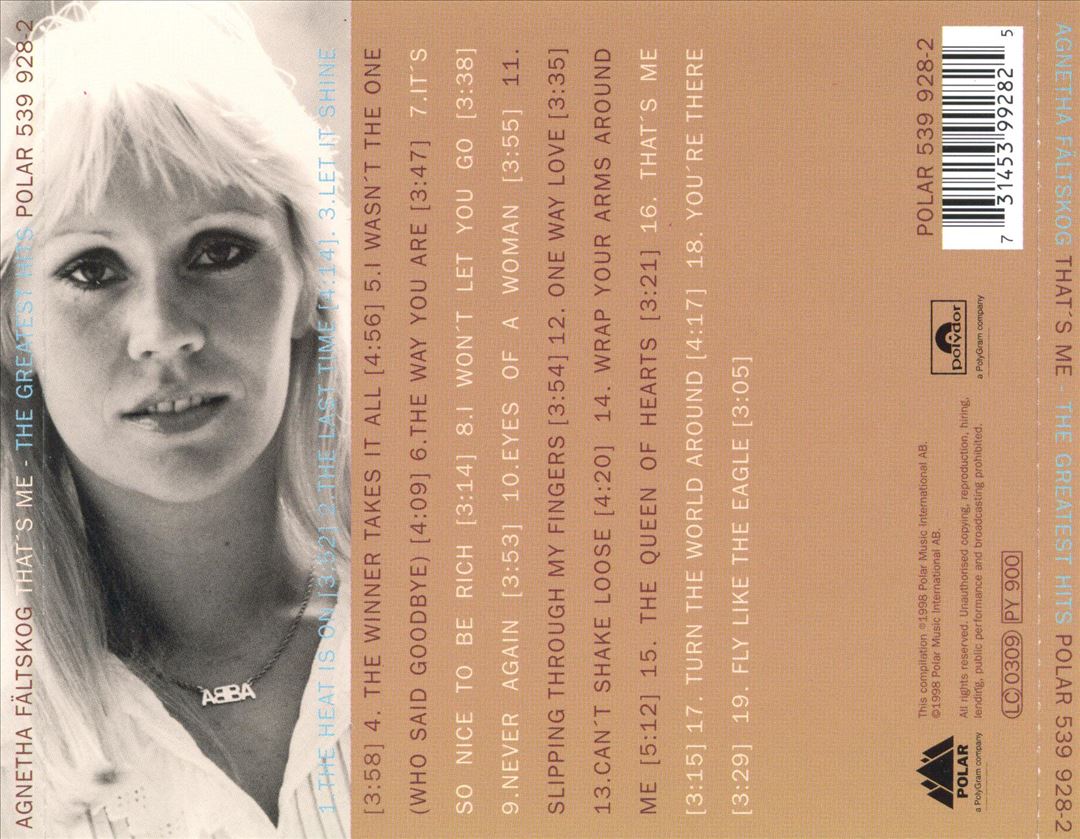 That's Me: Greatest Hits cover art