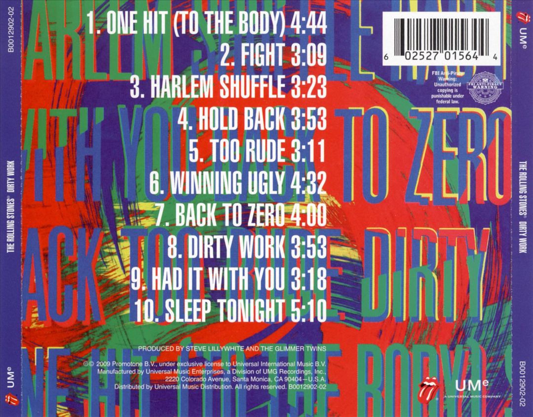 Dirty Work cover art