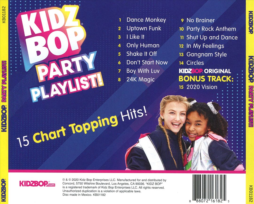 Kidz Bop Party Playlist cover art