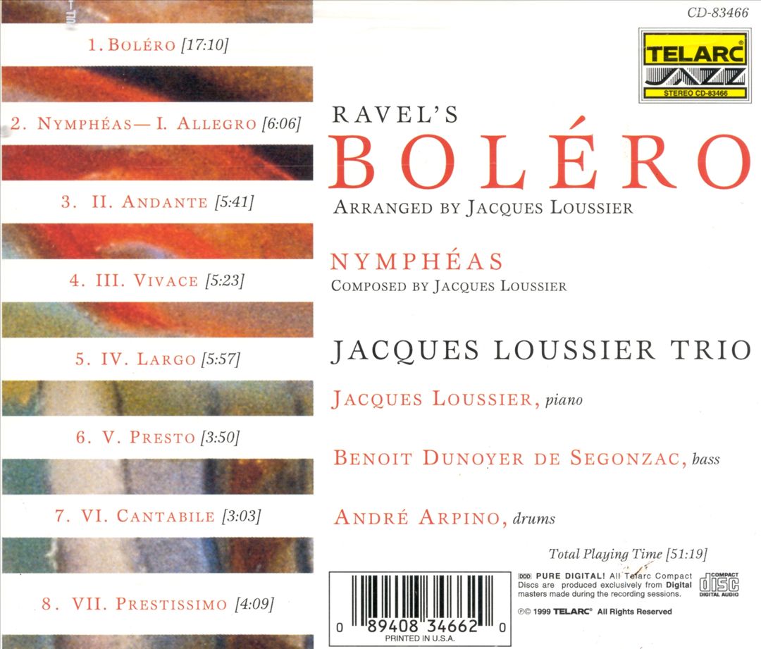 Ravel: Bolero cover art