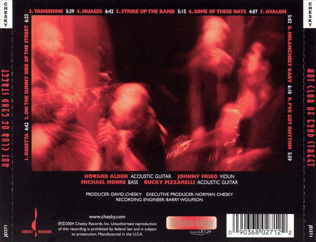 Hot Club of 52nd Street cover art