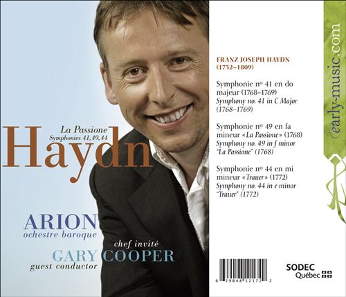 Haydn: Symphonies Nos. 42, 49, 44 cover art