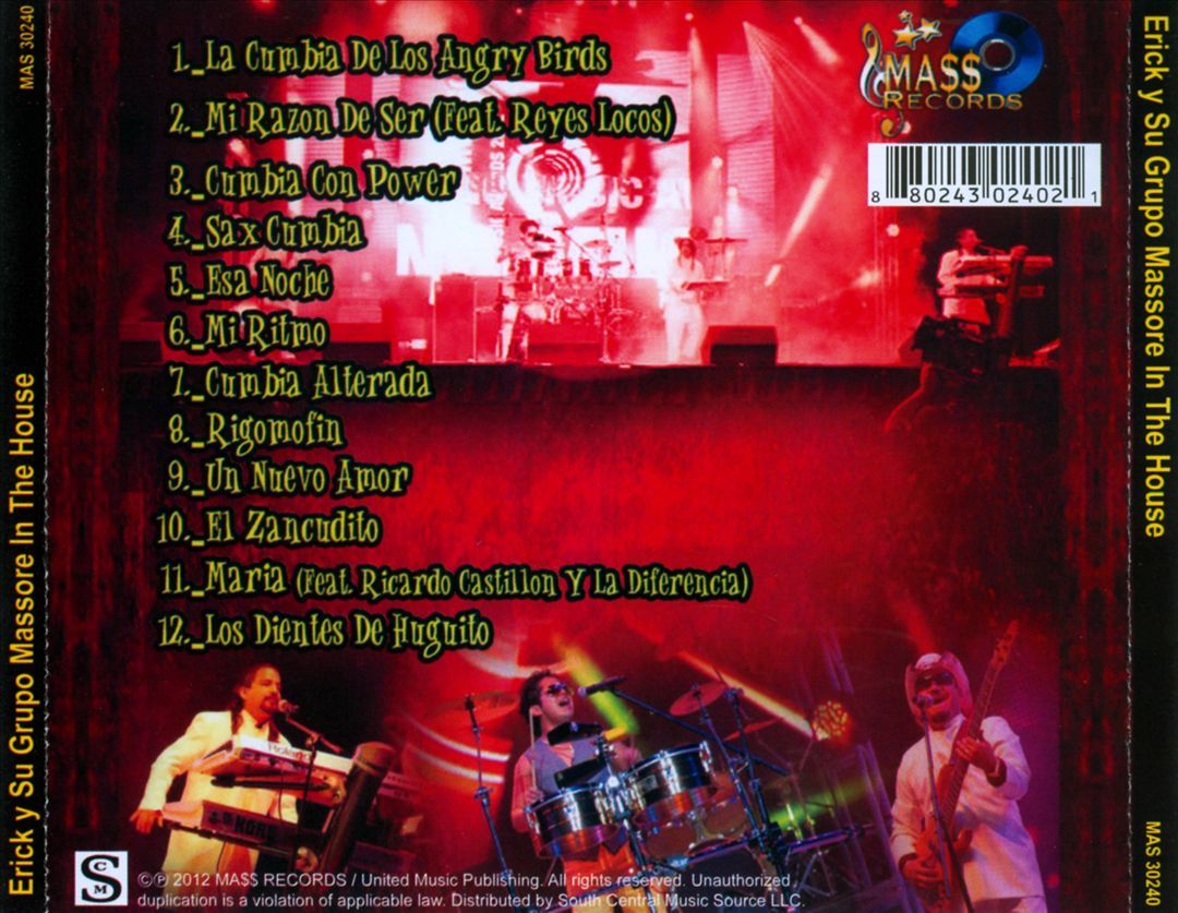 Massore In the House cover art