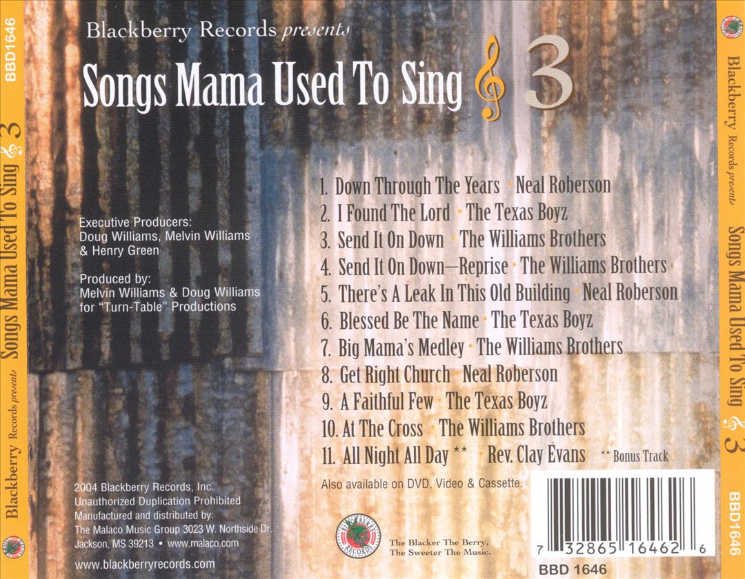 Songs Mama Used to Sing, Vol. 3 cover art