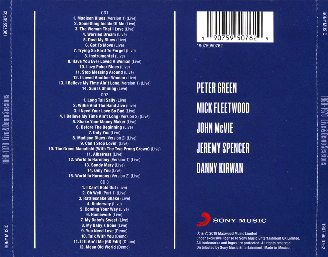 Before the Beginning: Rare Live & Demo Sessions 1968-1970 cover art