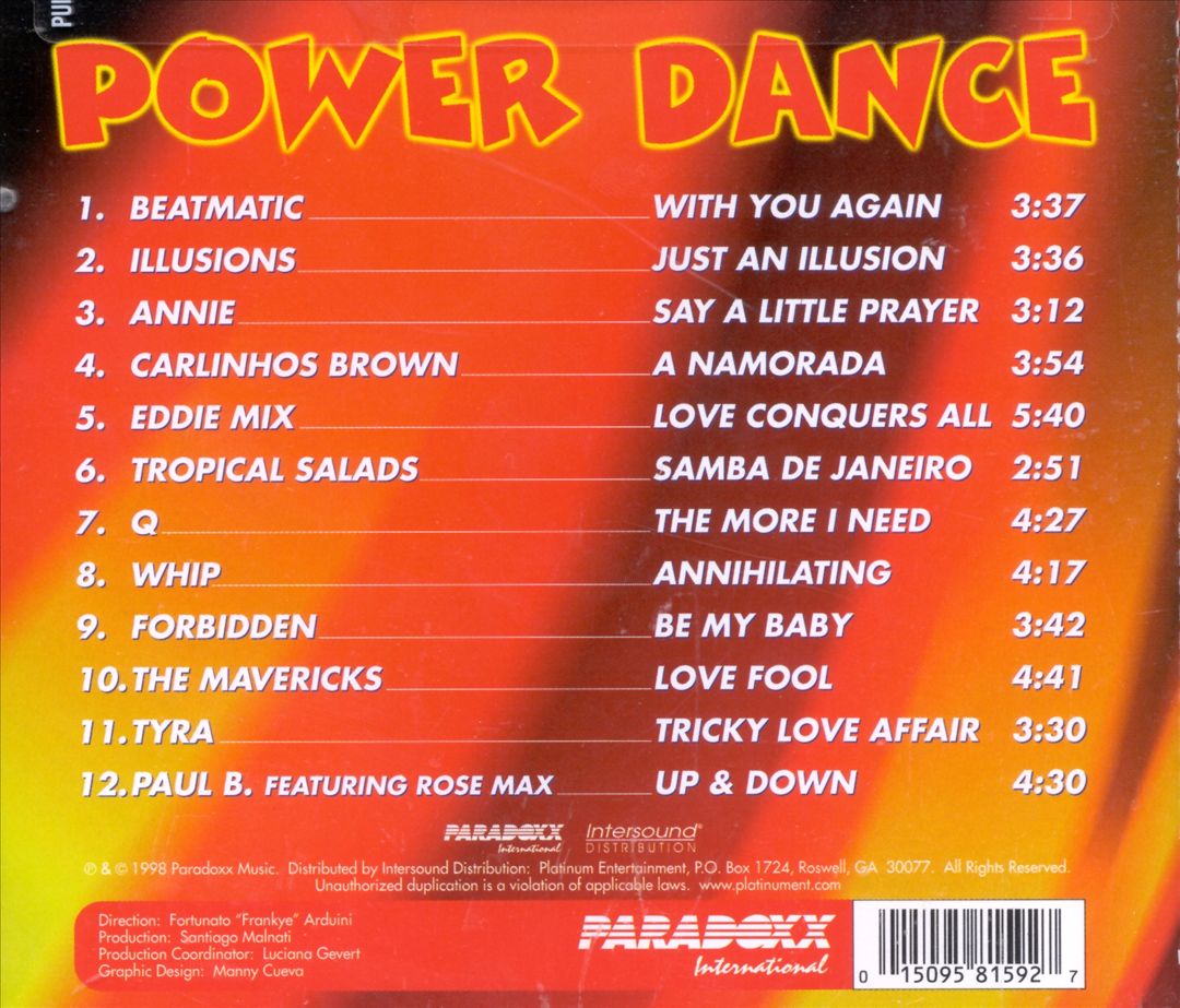 Power Dance cover art