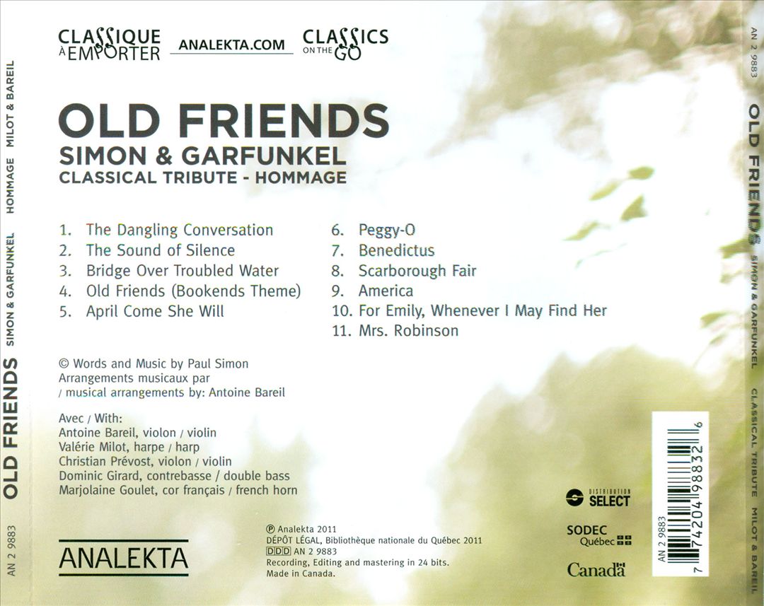 Old Friends: Simon & Garfunkel Classical Tribute cover art