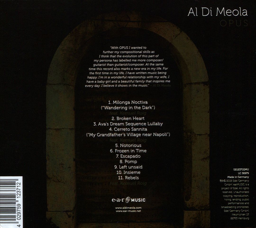 Opus cover art