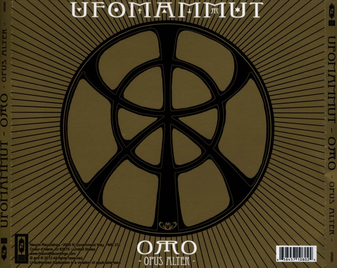 ORO: Opus Alter cover art