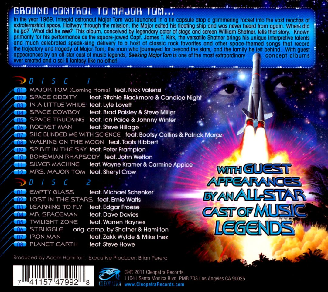 Seeking Major Tom cover art