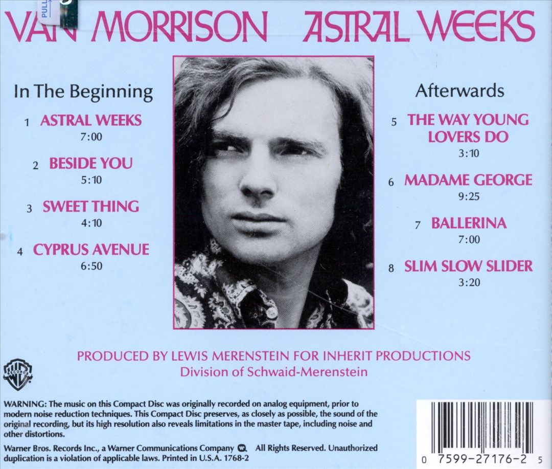 Astral Weeks cover art
