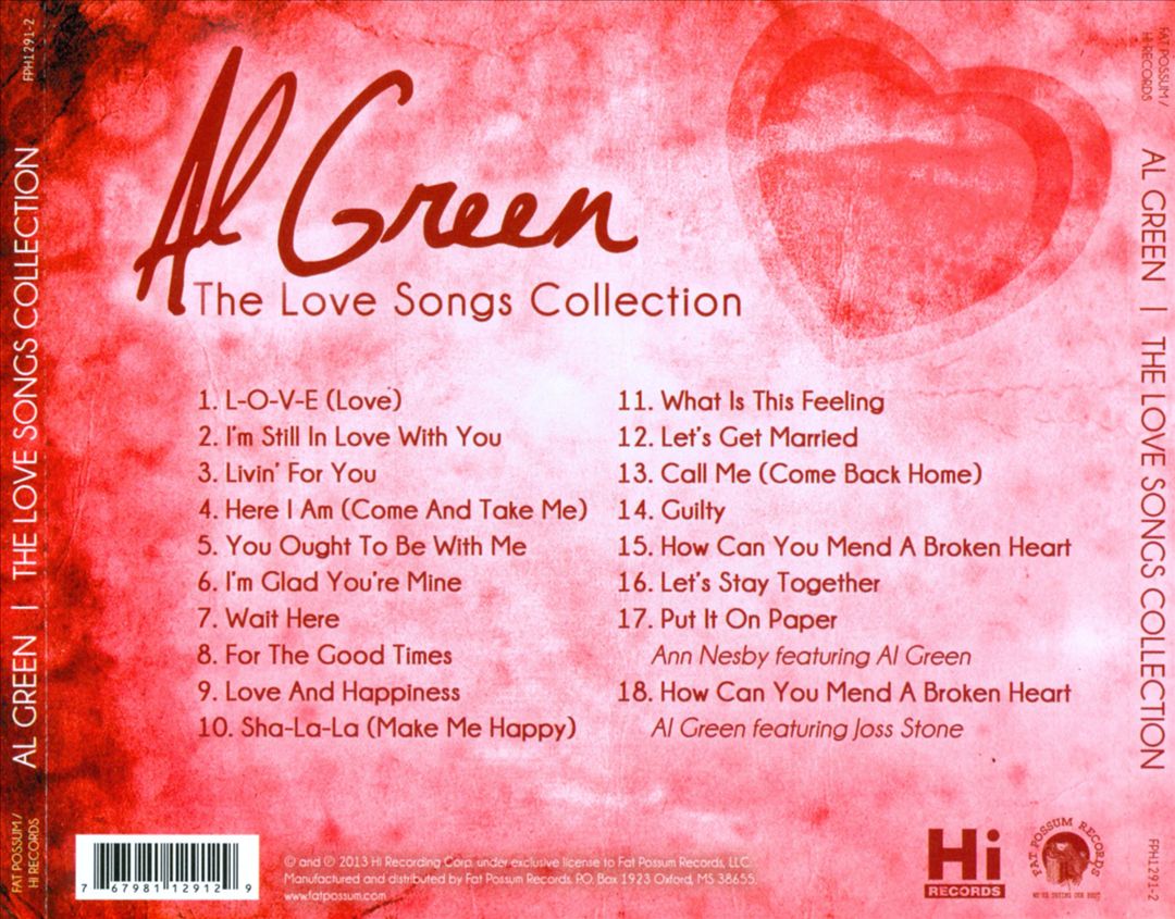 Love Songs Collection cover art