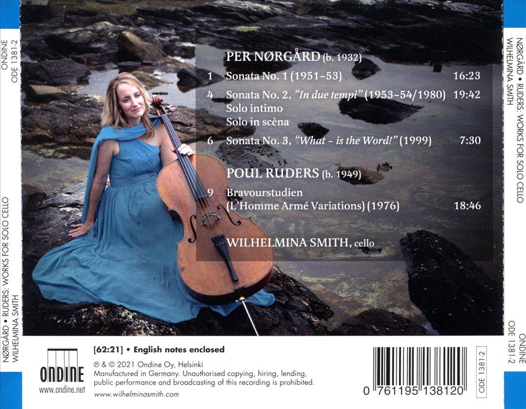 Per Nørgård, Paul Ruders: Works for Solo Cello cover art