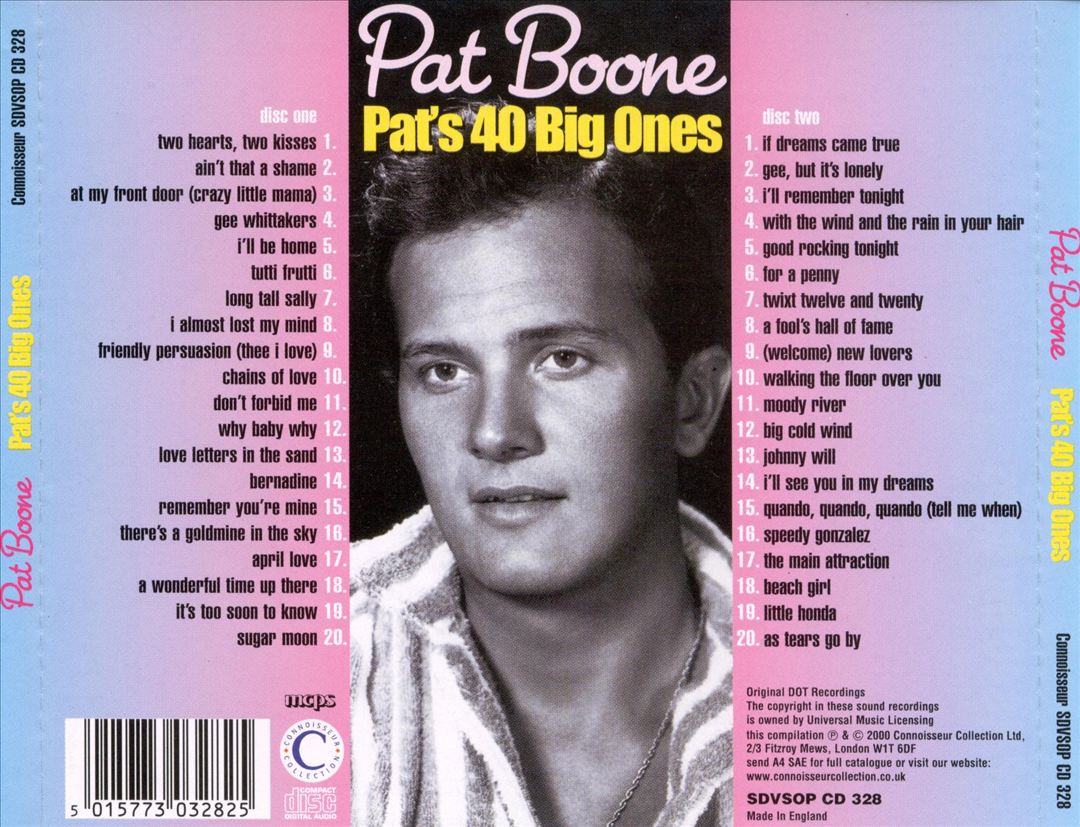 Pat's 40 Big Ones cover art