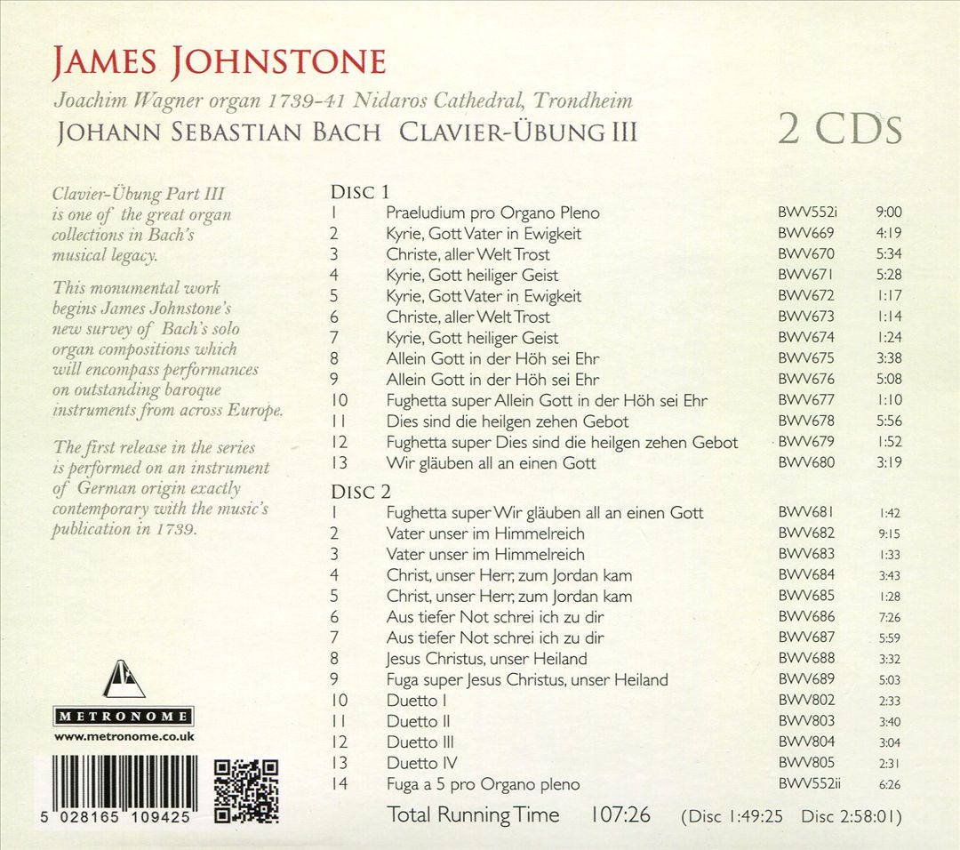 J.S. Bach: Clavier-Übung III cover art
