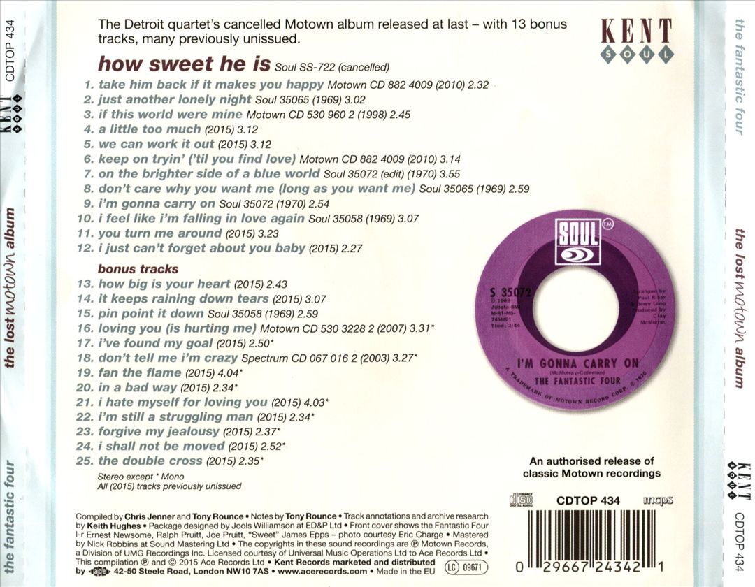 Lost Motown Album cover art