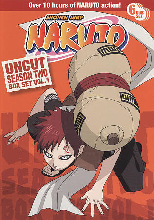 NARUTO UNCUT SEASON 02 VOL 1 cover art