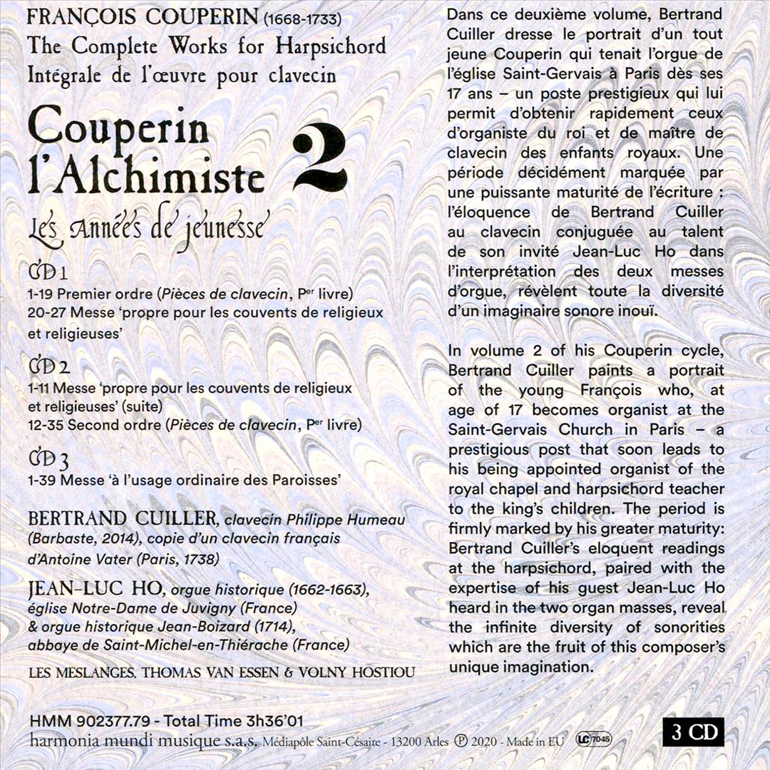 Couperin L'Alchimiste: Les Années de jeunesse cover art