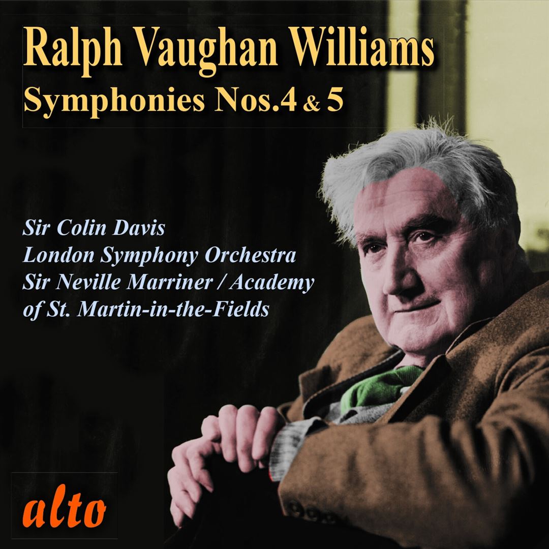 Ralph Vaughn William: Symphonies Nos. 4 & 5 cover art